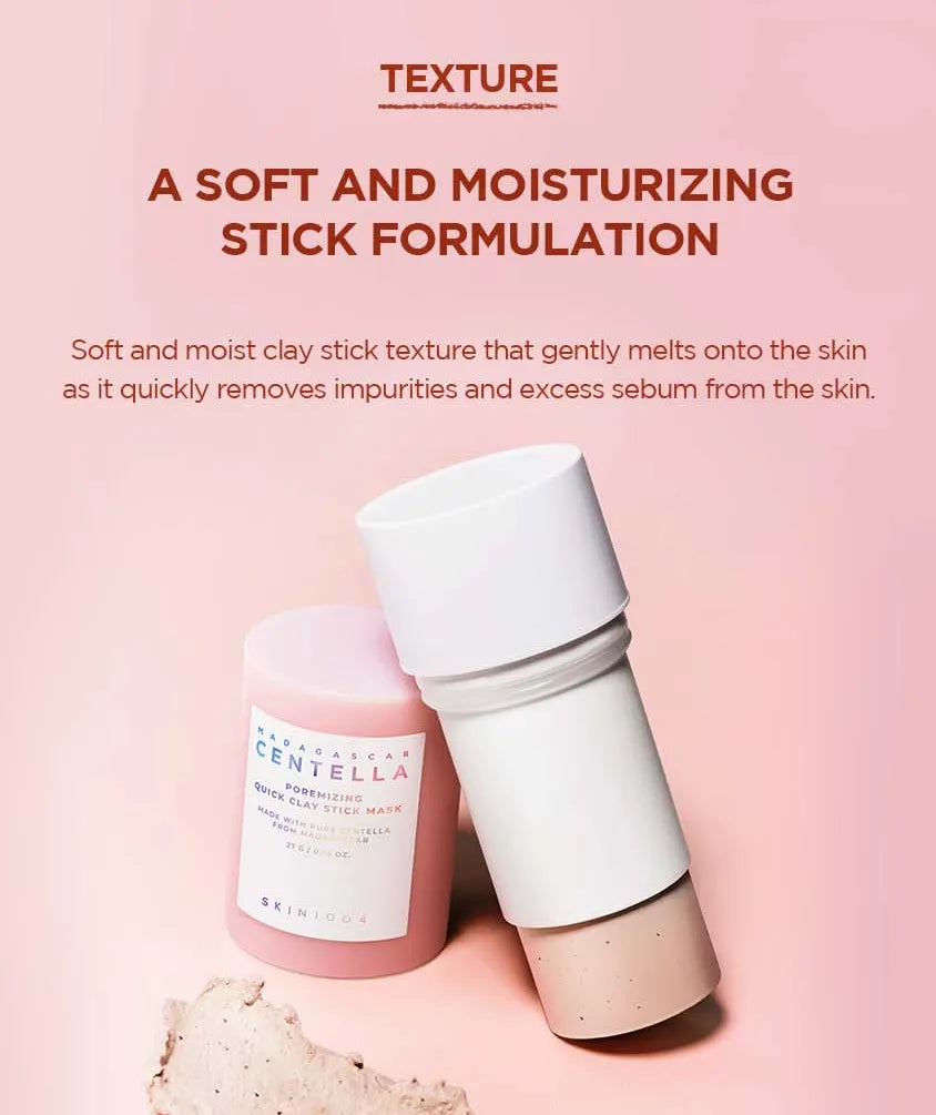 SKIN 1004 - Madagascar Centella Poremizing Quick Clay Stick Mask
