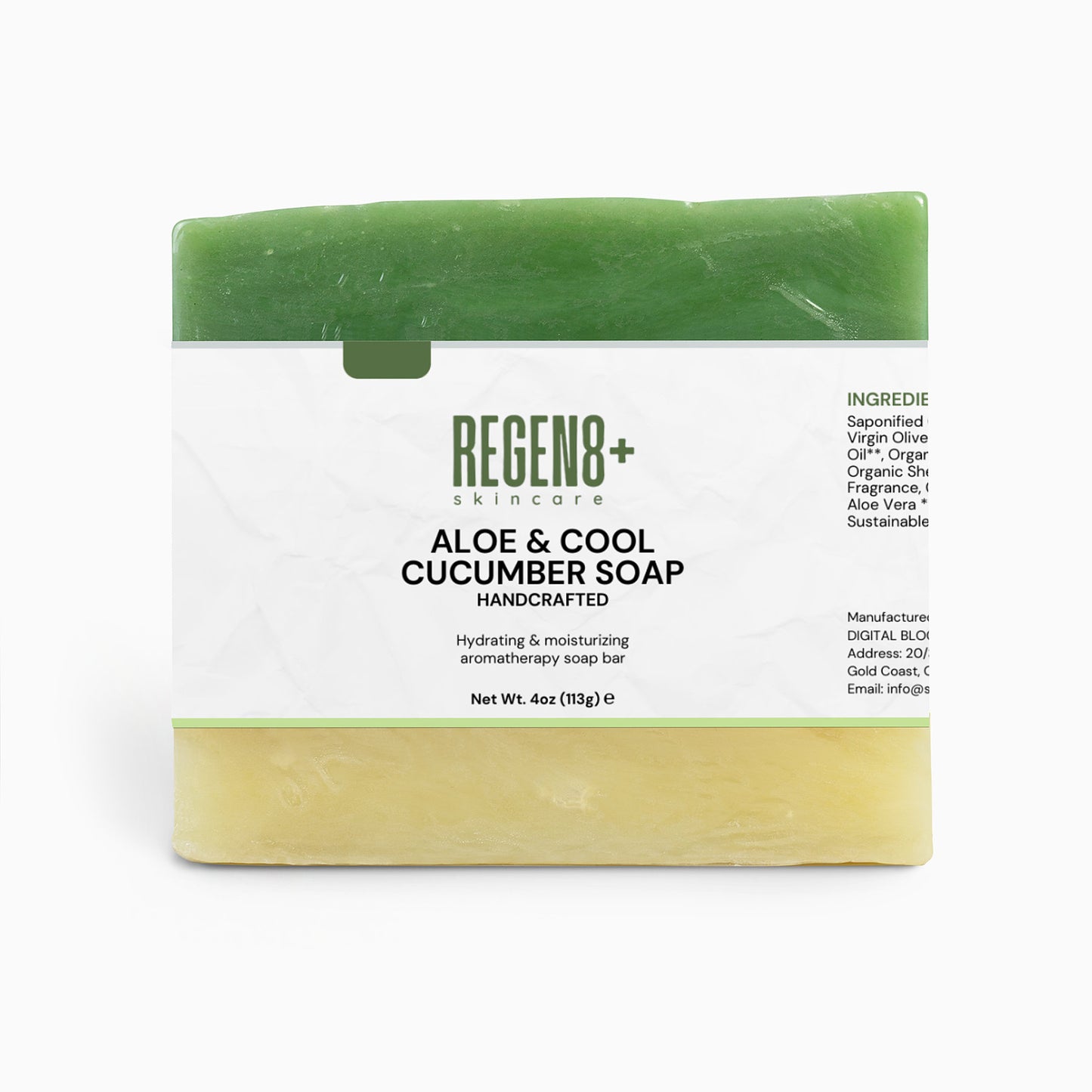 Regen8+ Aloe & Cool Cucumber Soap