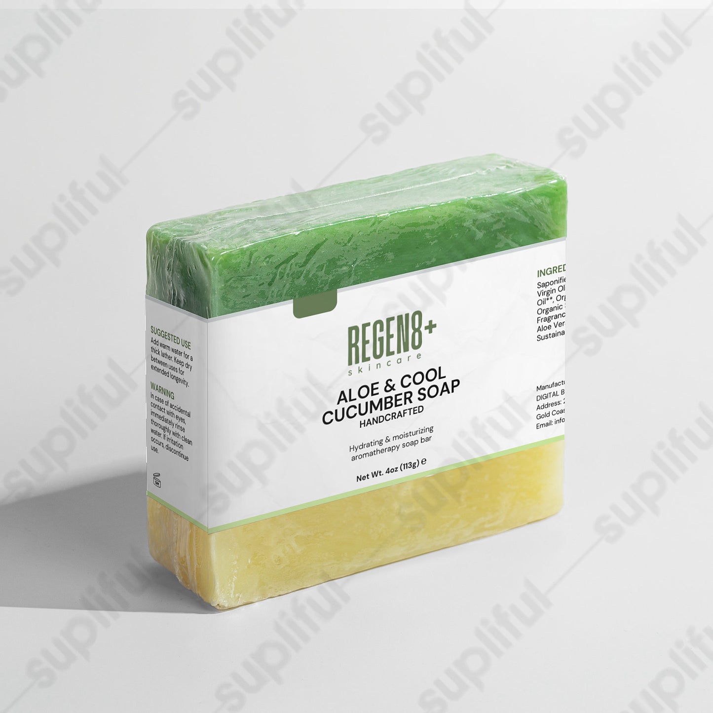 Regen8+ Aloe & Cool Cucumber Soap