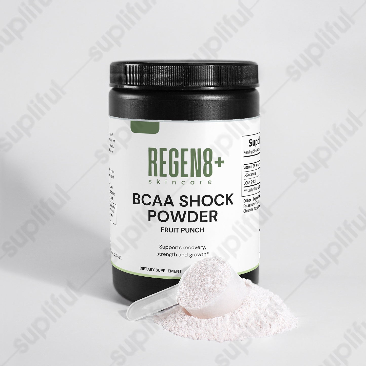 Regen8+ BCAA Shock Powder (Fruit Punch)