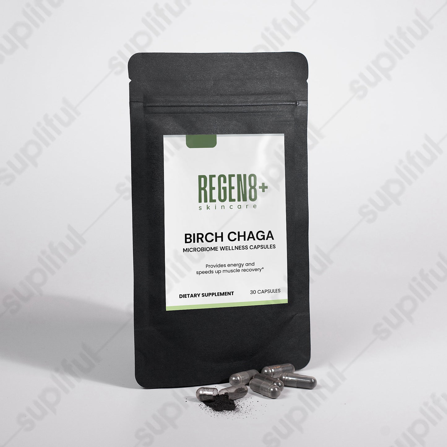 Regen8+ Birch Chaga Microbiome Wellness Capsules