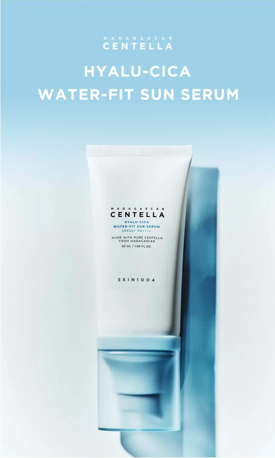 SKIN 1004 - Madagascar Centella Hyalu-Cica Water-Fit Sun Serum | 50ML