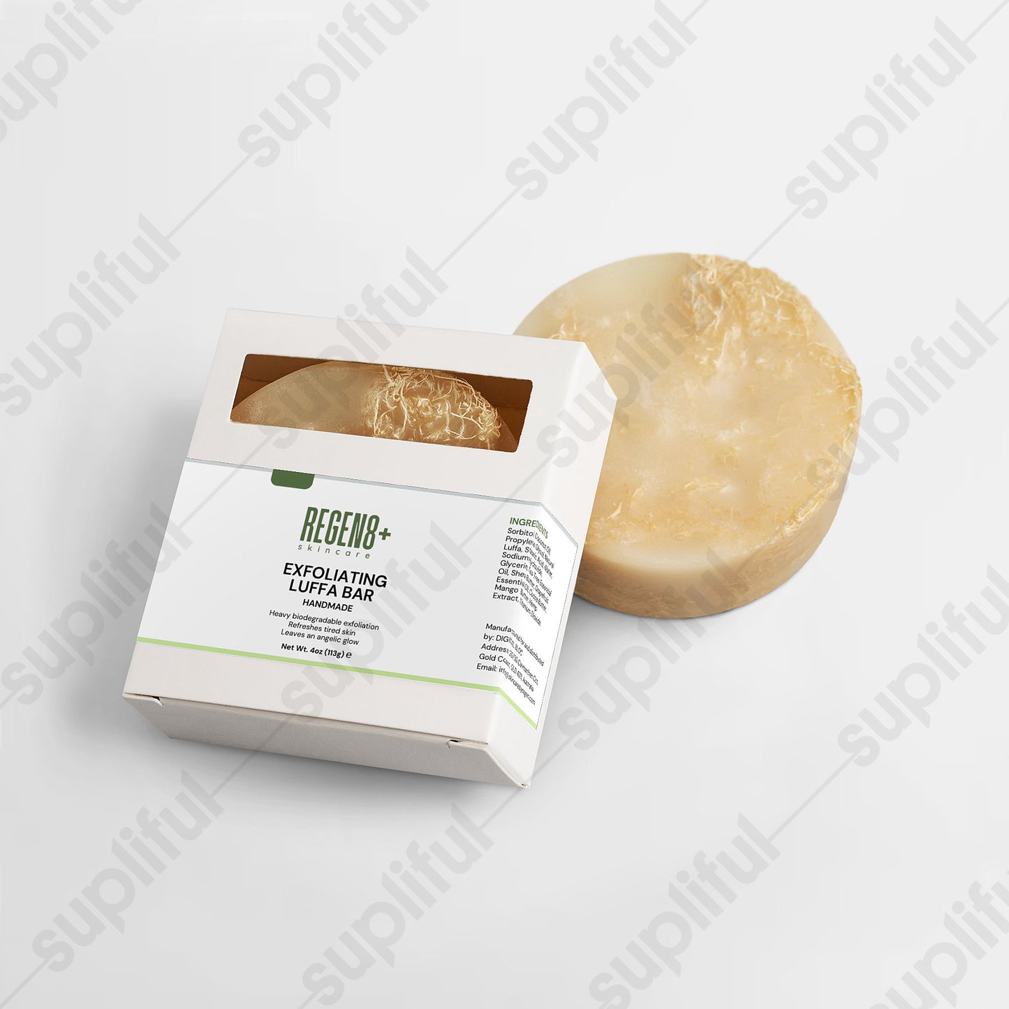 Regen8+ Exfoliating Luffa Bar