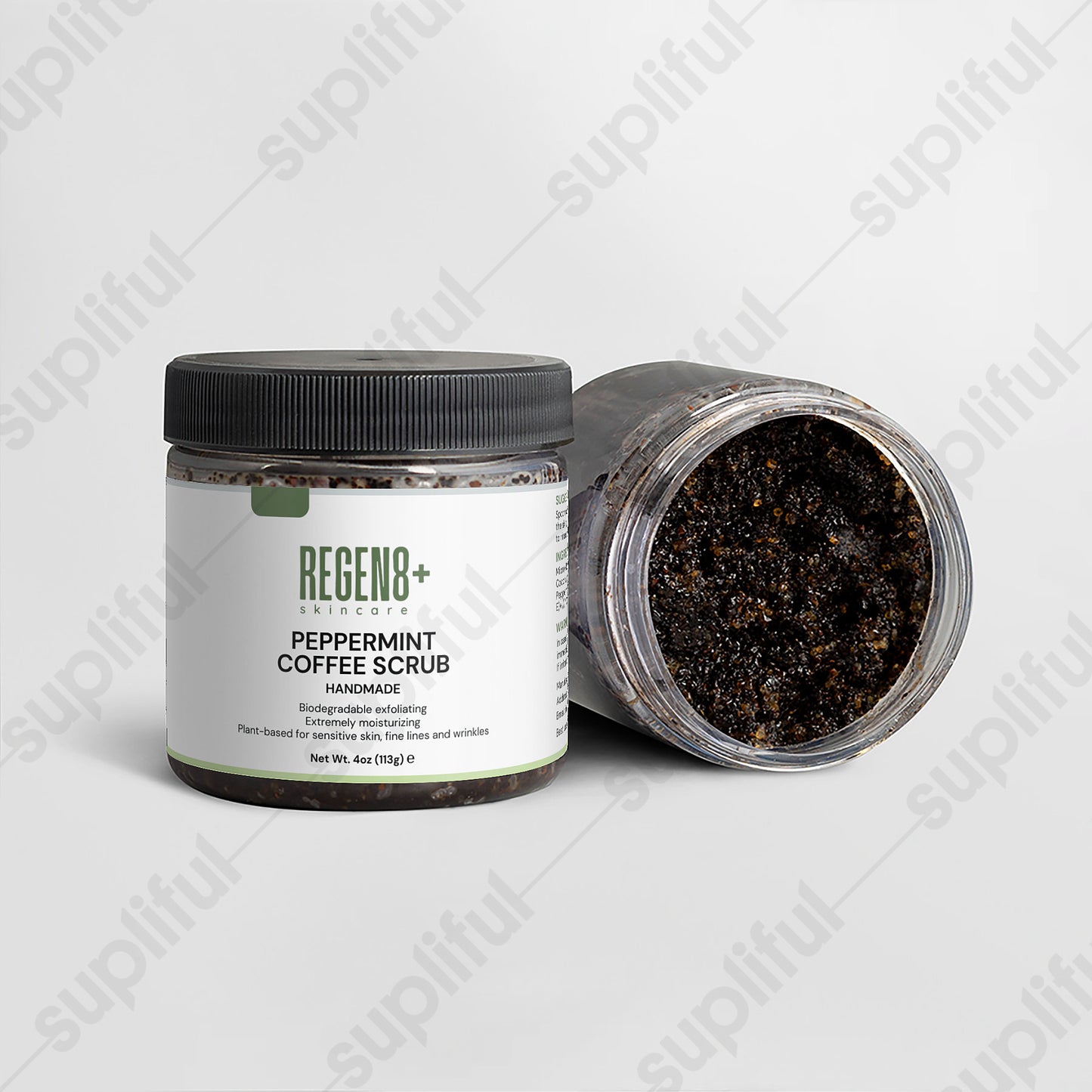 Regen8+ Peppermint Coffee Scrub